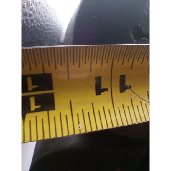 Vintage 1964 Black Leather Men’s Size 11" 11.5" Num Tec Soles Removeable Flap - Picture 10 of 10